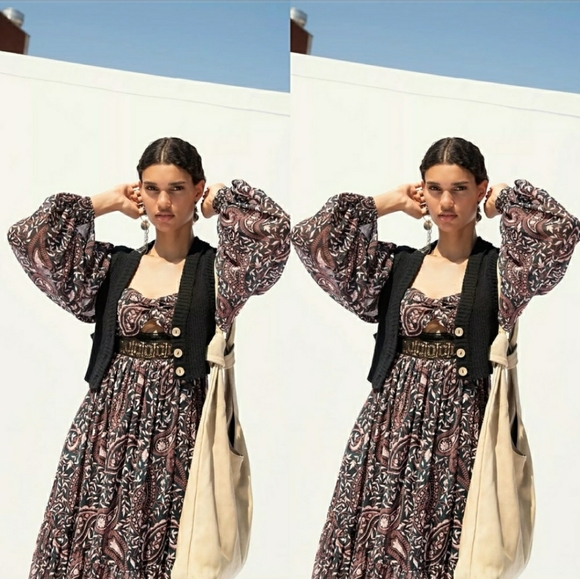 Free People Folklore Maxi Dress - Picture 3 of 8
